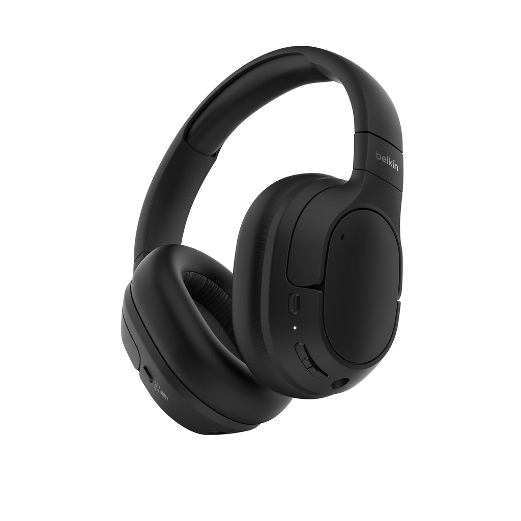 Belkin Isolate Over-Ear Anc Headphones - Black