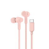 Belkin Usb-C Wired Earbuds W/ Adjustable Volume Limiter - Pink