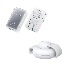 Anker Maggo 15W Qi2 2-In-1 Wireless Dock Stand W/ Usb-C Cable & 40W Charger - White