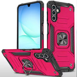 HR Premium Robust Magnetic Kickstand Hybrid Case Cover For Samsung A17 5G - Hot Pink