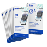 Blu Element 10-Pack Tempered Glass Screen Protector (Includes 1 Extra Free) For Samsung Galaxy S24 Fe/A56 5G/A36 5G/A37 5G