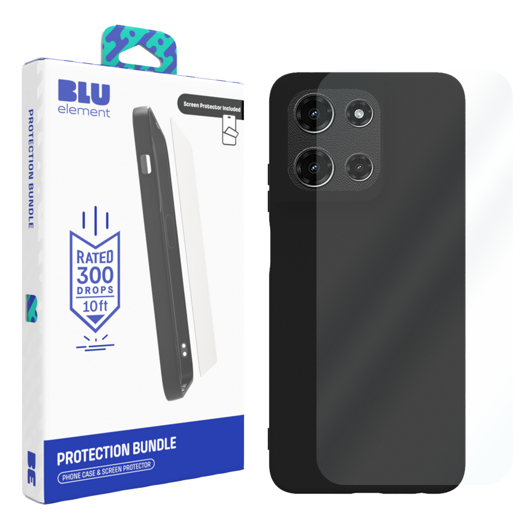 Blu Element Gelskin Case With Screen Protector For Samsung Galaxy A37 - Clear