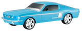 Max Power Mustang Style Portable Car Bluetooth Speaker With Front Flashing Lights - Blue