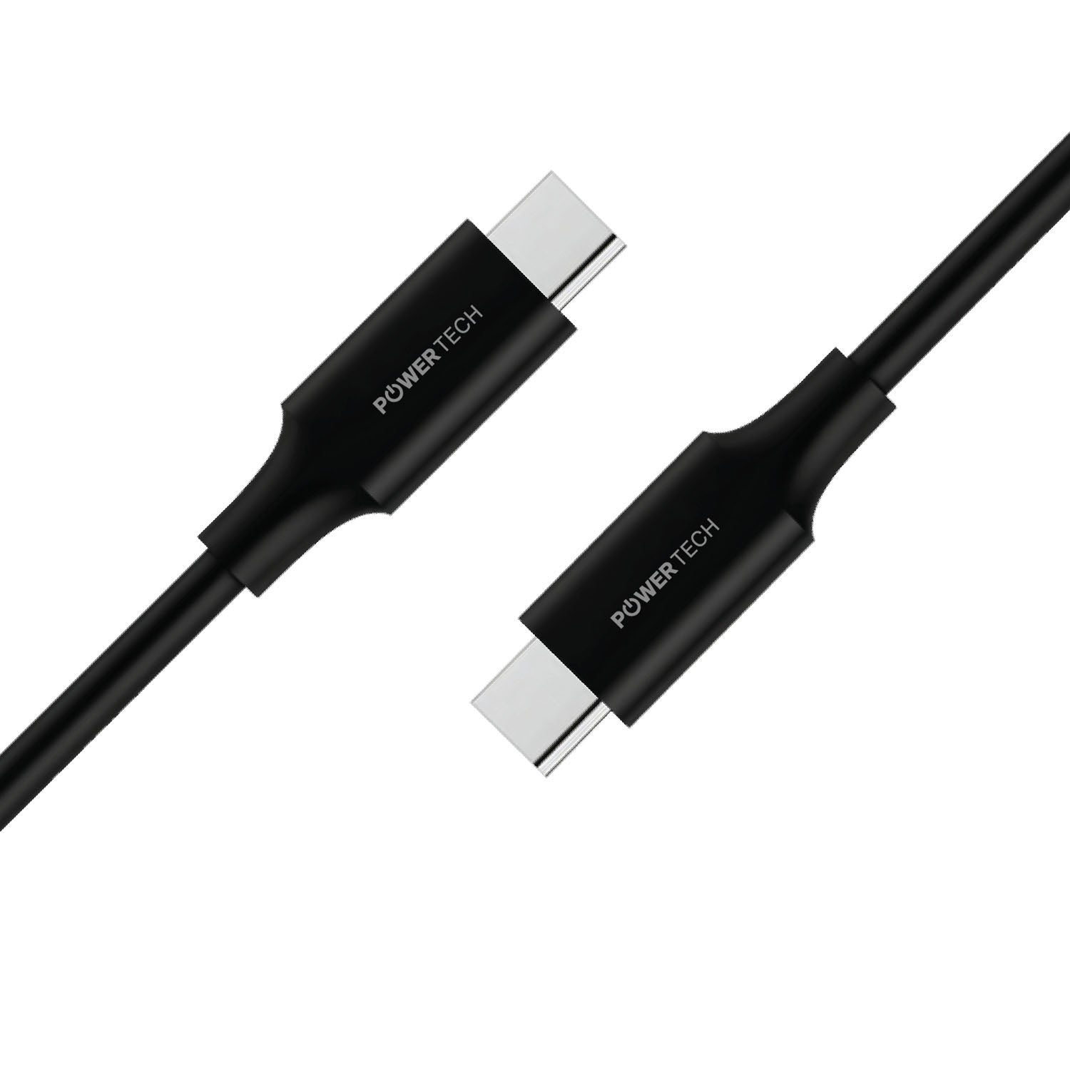 Powertech USB-C To USB-C 4ft Cable - Black