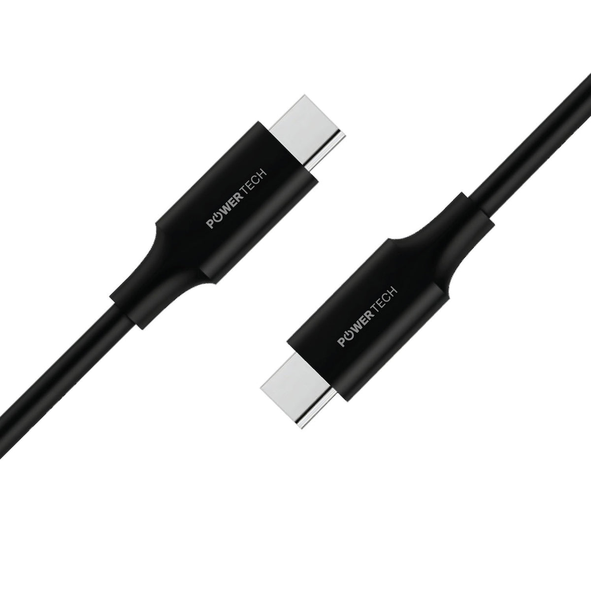 Powertech USB-C To USB-C 4ft Cable - Black