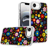 Premium Beautiful Epoxy Designs W/ Chrome Edges Case For iPhone 16E / SE4 (2025)/ 17e - 2